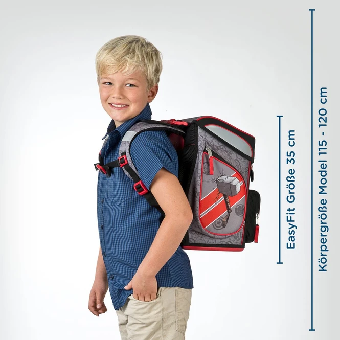 Undercover Scooli - EasyFit - Schulranzen Set - Marvel - 5-teilig 4 Undercover Scooli - EasyFit - Schulranzen Set - Marvel - 5-teilig – Bild 4