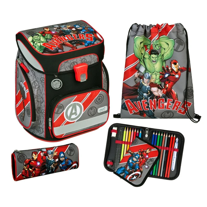 Undercover Scooli - EasyFit - Schulranzen Set - Marvel - 5-teilig 7 Undercover Scooli - EasyFit - Schulranzen Set - Marvel - 5-teilig – Bild 7