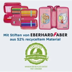 Undercover Bibi & Tina - Federmäppchen Mit 3 Fächern - 30-teilig -Schule Deutschland Verkaufs-Shop 248339 4043946306665 Undercover GmbH BUT Tripledecker 7