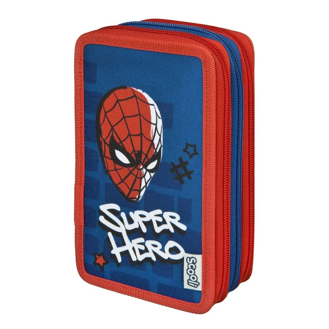 Undercover Spider-Man - Federmäppchen Mit 3 Fächern - 30-teilig 2 Undercover Spider-Man - Federmäppchen Mit 3 Fächern - 30-teilig – Bild 2