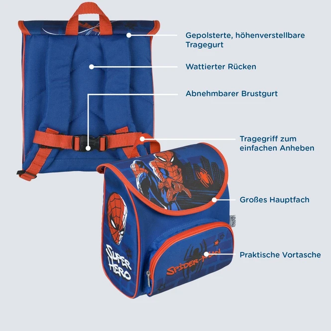 Undercover Scooli - Vorschulranzen - Spider-Man 1 Undercover Scooli - Vorschulranzen - Spider-Man