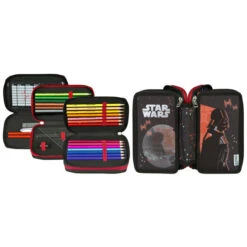 Undercover Star Wars - Federmäppchen Mit 3 Fächern - 30-teilig -Schule Deutschland Verkaufs-Shop 248438 4043946306740 Undercover GmbH SW Tripledecker 6
