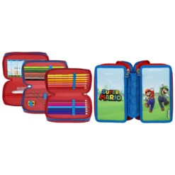 Undercover Super Mario - Federmäppchen Mit 3 Fächern - 30-teilig 13 Undercover Super Mario - Federmäppchen Mit 3 Fächern - 30-teilig -Schule Deutschland Verkaufs-Shop 248442 4043946306139 Undercover GmbH SMA Tripledecker 6