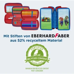 Undercover Super Mario - Federmäppchen Mit 3 Fächern - 30-teilig 11 Undercover Super Mario - Federmäppchen Mit 3 Fächern - 30-teilig -Schule Deutschland Verkaufs-Shop 248442 4043946306139 Undercover GmbH SMA Tripledecker 7
