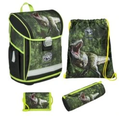 Undercover Schulranzen Set - Dinosaurier - 4-teilig -Schule Deutschland Verkaufs-Shop 248447 4043946307594 Undercover Schulranzen Set Dinosaurier 4tlg 01