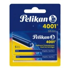 Pelikan, 2x 5 Großraum-Tintenpatronen, Königsblau