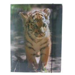 Gummizugmappe - DIN A4 - Tiermotiv - 1 Stück -Schule Deutschland Verkaufs-Shop 4016096100131 tiger