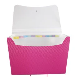 Fächermappe A4 - Carbon Design - Grün