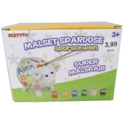 Terrakotta Malset Sparschwein 7-teilig