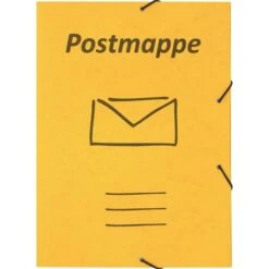 Stylex - Postmappe DIN A4 - Gelb