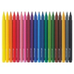 Faber-Castell - Grip Filzstifte - 20 Farben -Schule Deutschland Verkaufs-Shop 66618 4005401553205 eberhard faber filzstifte grip colour 20er 02