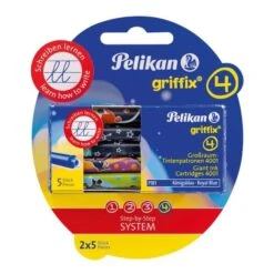 Pelikan - Griffix®Tintenpatronen -Schule Deutschland Verkaufs-Shop 960559 2008 patr fueller blister p1rb 2 2950 klein