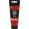 Marabu - Acryl Farbe - Rubinrot - 1 Tube á 100 Ml