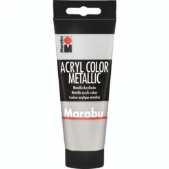 Marabu - Acryl Farbe - Silber - 1 Tube à 100 Ml