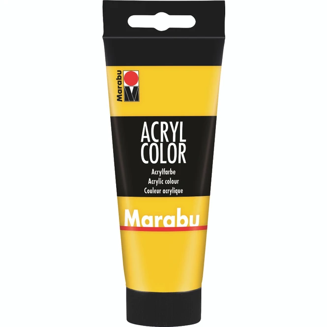 Marabu - Acryl Farbe - Mittelgelb - 1 Tube á 100 Ml 1 Marabu - Acryl Farbe - Mittelgelb - 1 Tube á 100 Ml
