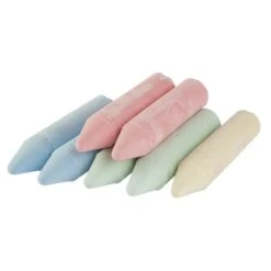 Jumbo Straßenmalkreide - 7 Sticks - Bunt - 1 Stück