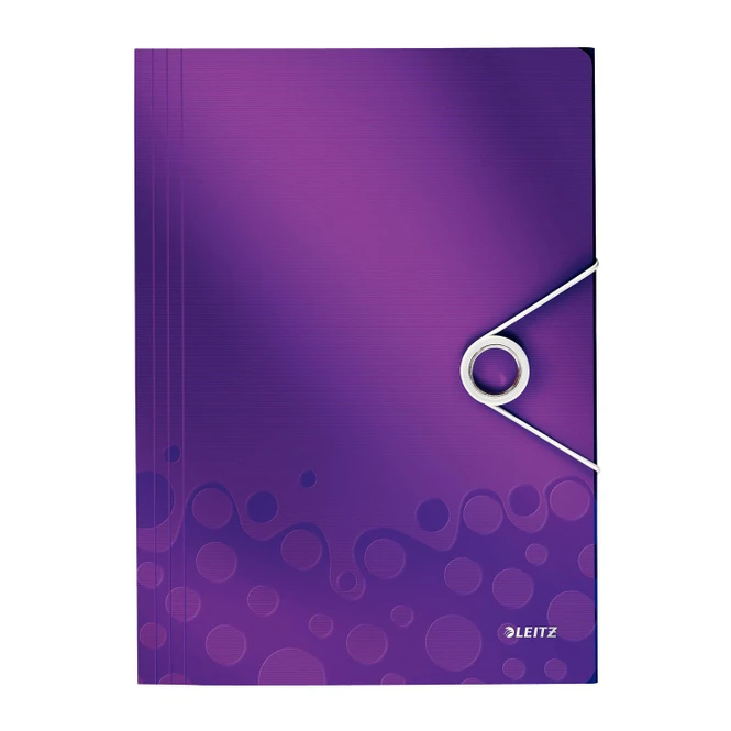 Leitz Eckspanner A4 WOW Violett 1 Leitz Eckspanner A4 WOW Violett