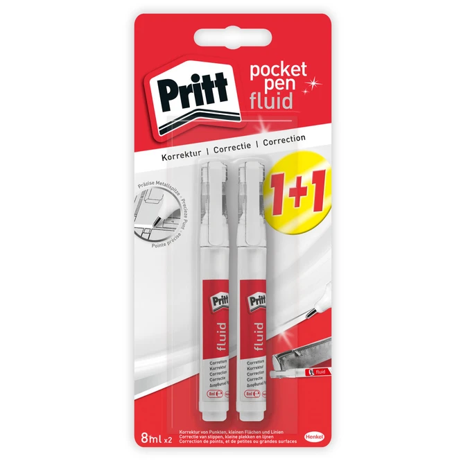 Pritt Pocket Pen - 8 Ml - 2 Stück 1 Pritt Pocket Pen - 8 Ml - 2 Stück