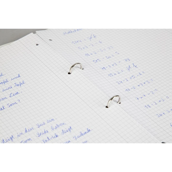 Ringbuch A4 - Carbon Design - Blau 3 Ringbuch A4 - Carbon Design - Blau – Bild 3