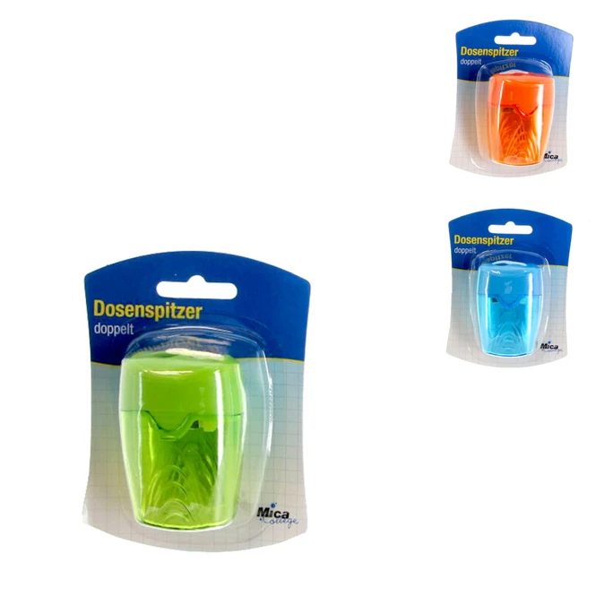 Doppeldosenspitzer - Verschiedene Farben - 1 Stück 2 Doppeldosenspitzer - Verschiedene Farben - 1 Stück – Bild 2